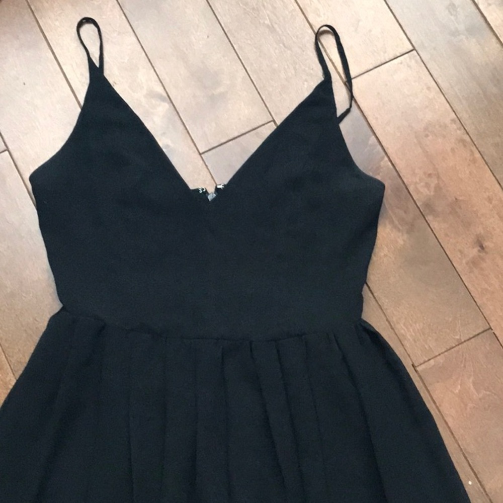 Aritzia Wilfred Satine Dress- Black- Size 0